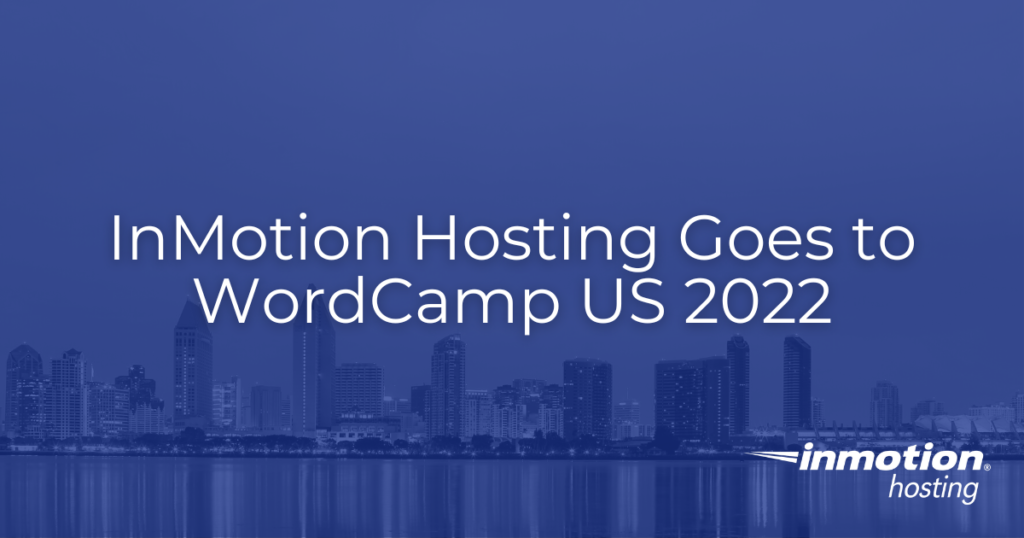 InMotion Hosting Goes to WordCamp US 2022 - Hero Image